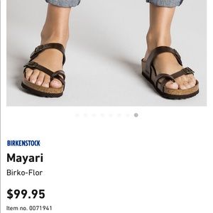 New  Birkenstock Sandals